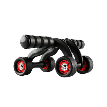 4-Wheel AB Roller – Abdominal Exercise Wheel for Core & Home Workouts