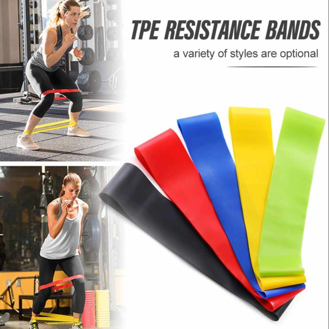 Loop band Yoga Resistance Rubber Bands - Pack of 5