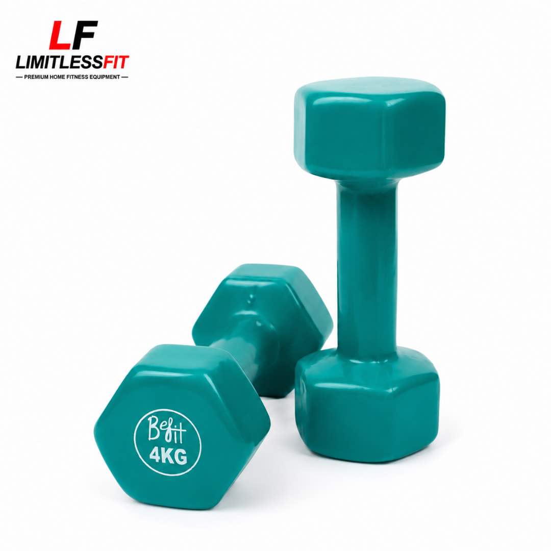 Vinyl Coated Dumbbells 1KG to 5KG (Pack of 2 )