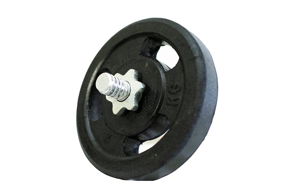 Rubber Coated Weight Plates 1 Inch Hole - 1 to 10 KG