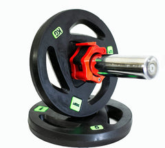 Olympic Rubber Coated Commercial Weight Plates 2.5 to 20 KGS