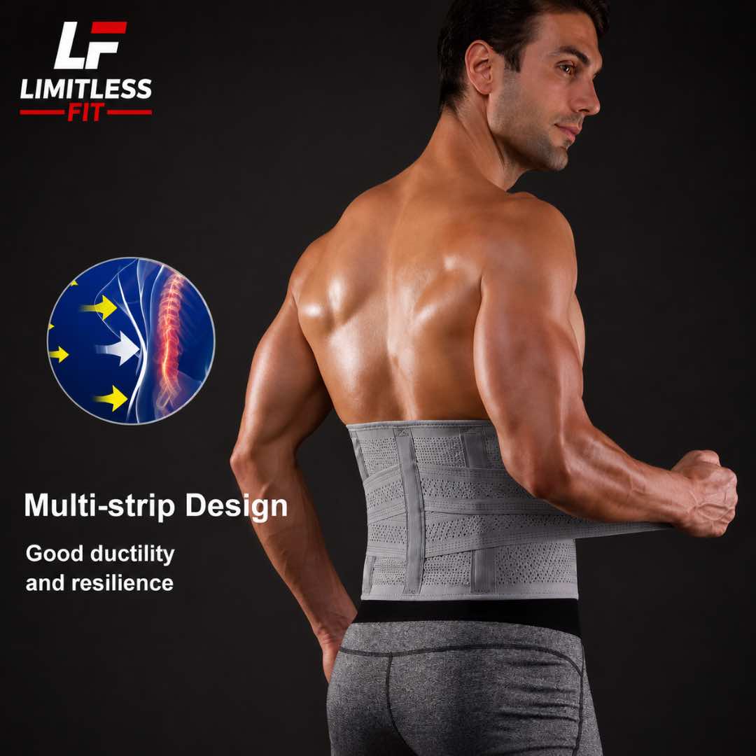 Premium Breathable Waist & Back Support Belt