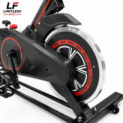 Sports Spin Magnetic Bike – Home & Commercial Fitness Exercise Cycle -Model P2 —(Red)
