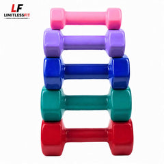 Vinyl Coated Dumbbells 1KG to 5KG (Pack of 2 )