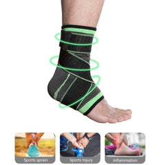 Premium Ankle Support Sleeve – Strapless Compression Design for Sports & Daily Activities