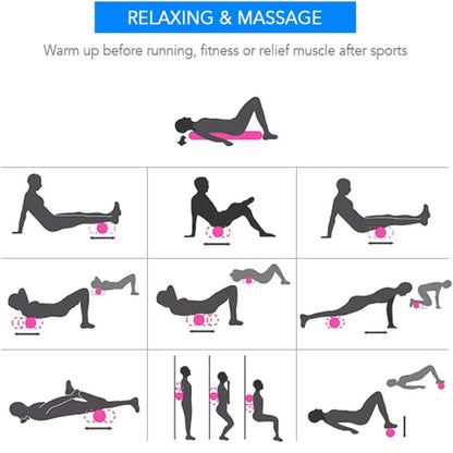 Yoga Foam Roller Soft 13 & 18 & 24 Inches