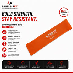 LIVEUP RESISTANCE BAND 0.4CM –(LIGHT)
