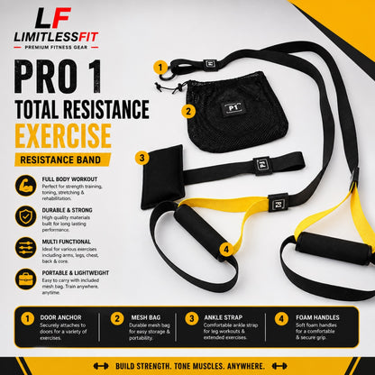 Trx Yoga Fitness Bands Hanging Belt Tension Exercise Pull Rope Resistance Band Suspension Trainer