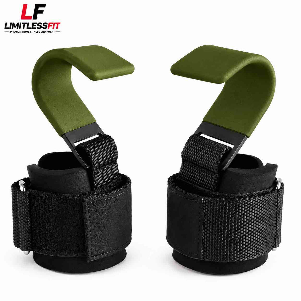 Import quality Limitless Fit Weight Lifting Hook Straps (Pair)