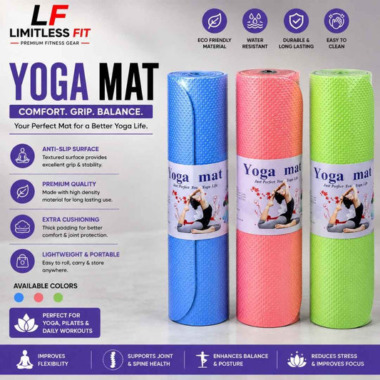 8mm Yoga Mat Anti Slip Yoga Mat