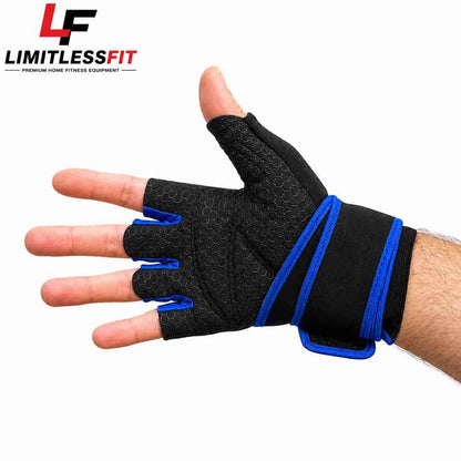 Gym Sports Gloves ImportQuality (Golden Pack)
