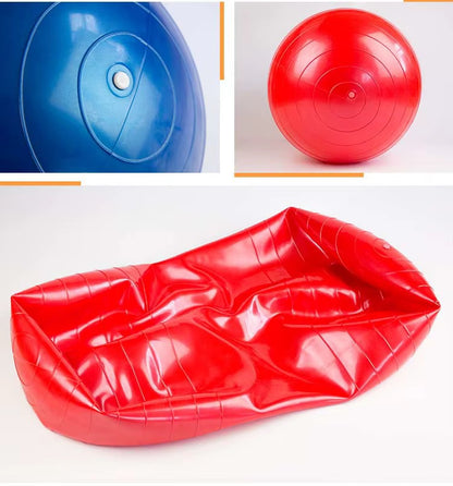 Peanut Exercise Ball with Foot Pump – Anti-Burst Stability Ball