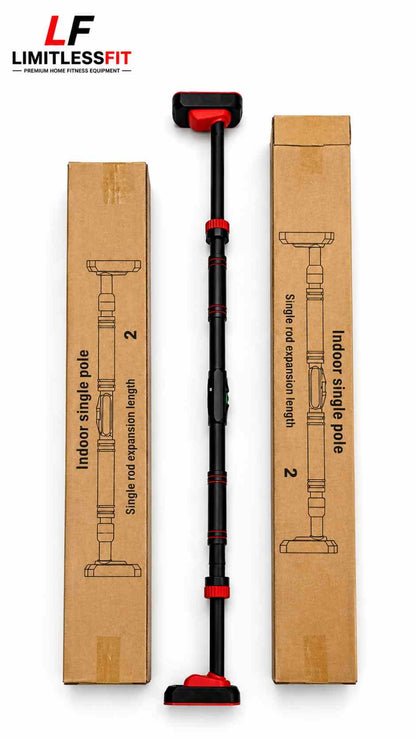 Adjustable Doorway Pull-Up Bar – Heavy-Duty 500KG Capacity | No-Screw Installation | Exclusive Premium Imported Model– Only at Limitless Fit