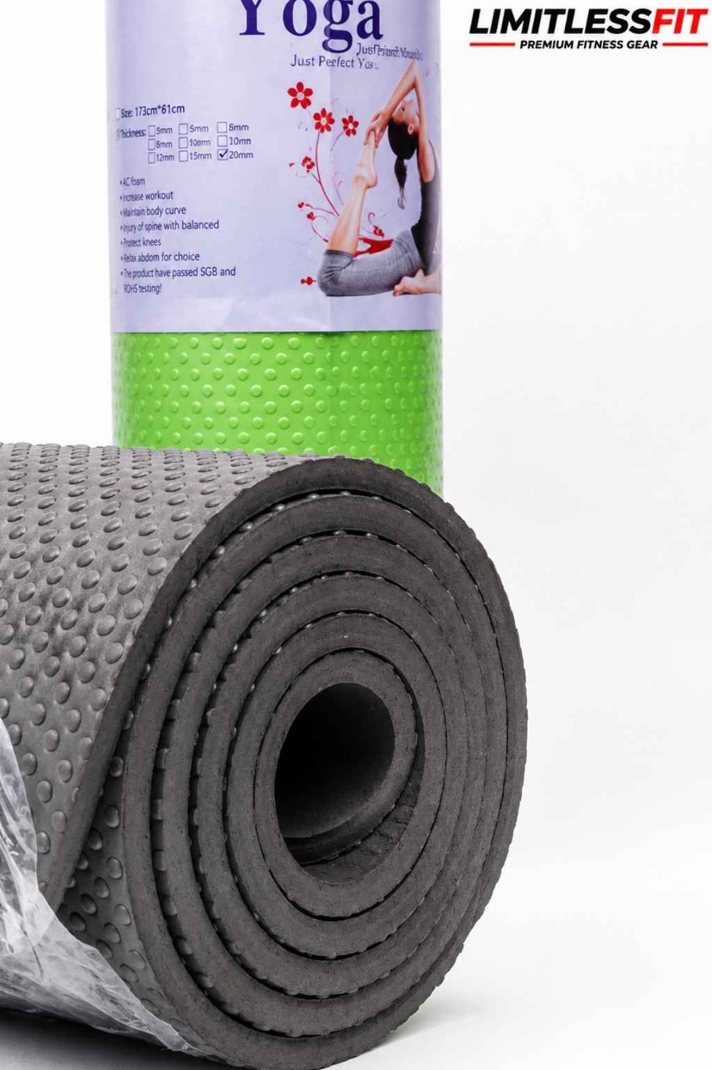 10mm Yoga Mat Anti Slip Yoga Mat
