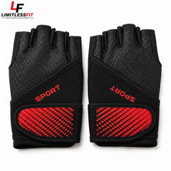 Gym Sports Gloves Special Import Quality (Red & Black)