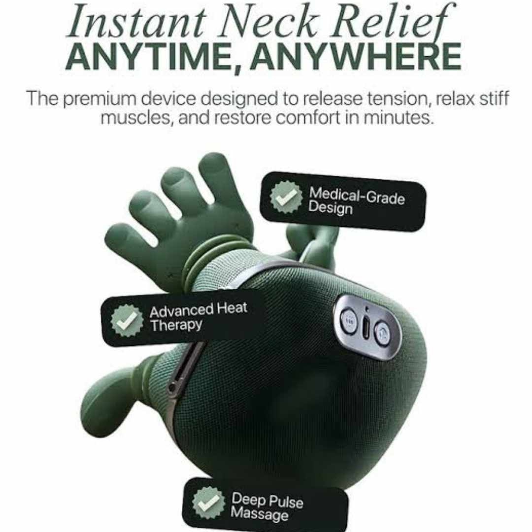 Smart Massager With Hands- 4D Deep Tissue Massager Master For Shoulder,Neck ,Leg Massager