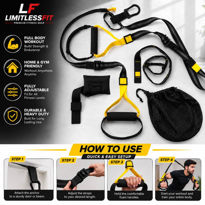 Trx Yoga Fitness Bands Hanging Belt Tension Exercise Pull Rope Resistance Band Suspension Trainer