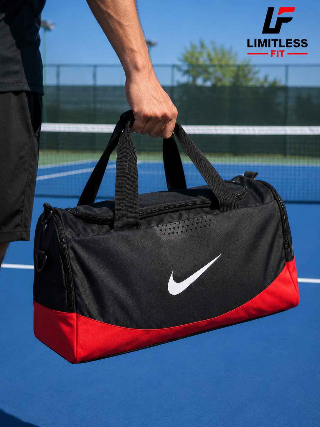 Nikee Style Sports Duffel Gym Bag  (F1)