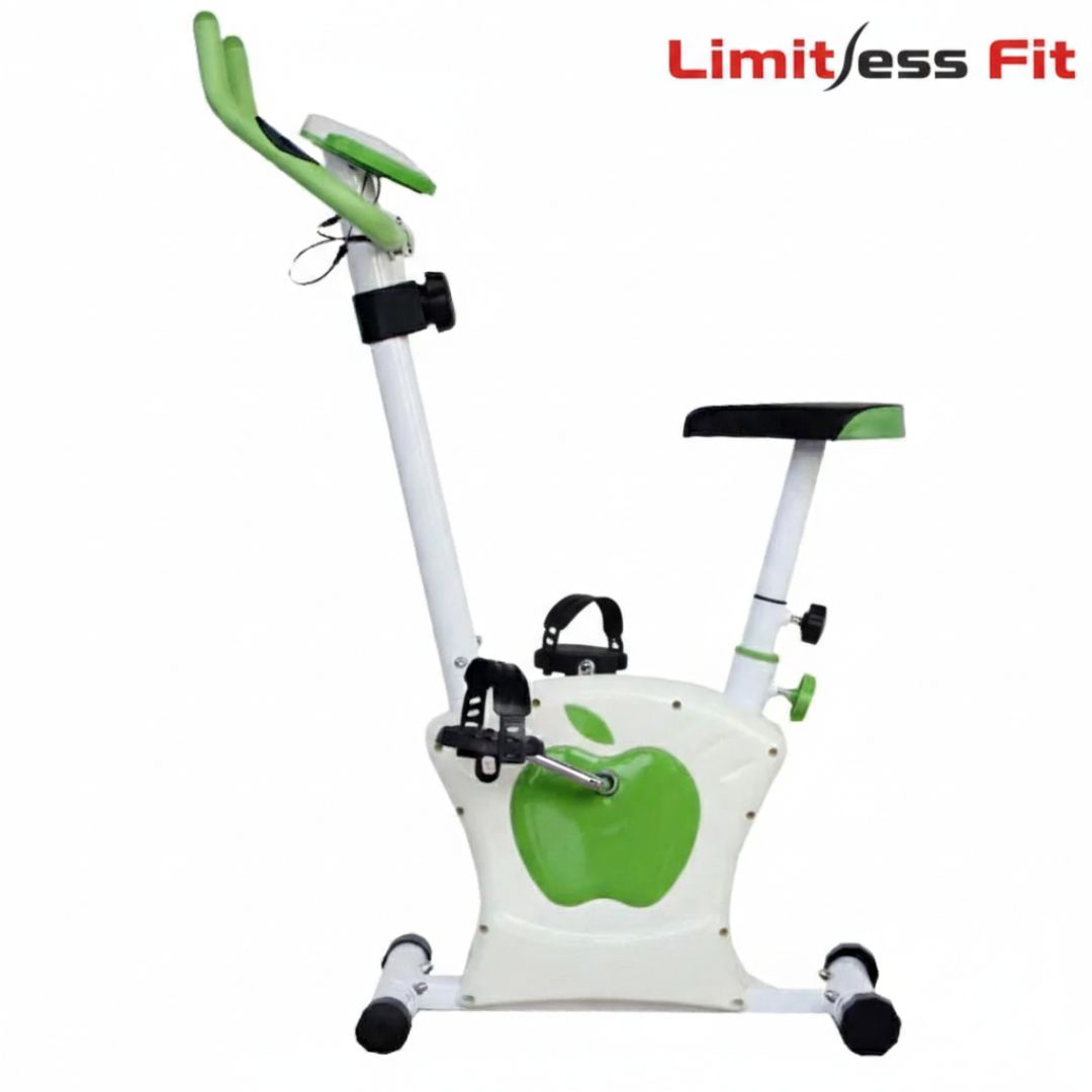Apple Magnetic Exercise Cardio Cycle - White & Green