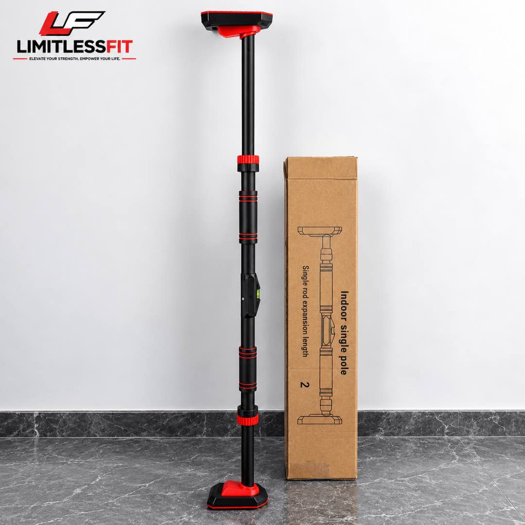 Adjustable Doorway Pull-Up Bar – Heavy-Duty 500KG Capacity | No-Screw Installation | Exclusive Premium Imported Model– Only at Limitless Fit