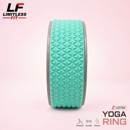 LIVEUP Yoga Wheel LS3750 – Premium Back Stretching & Flexibility Ring