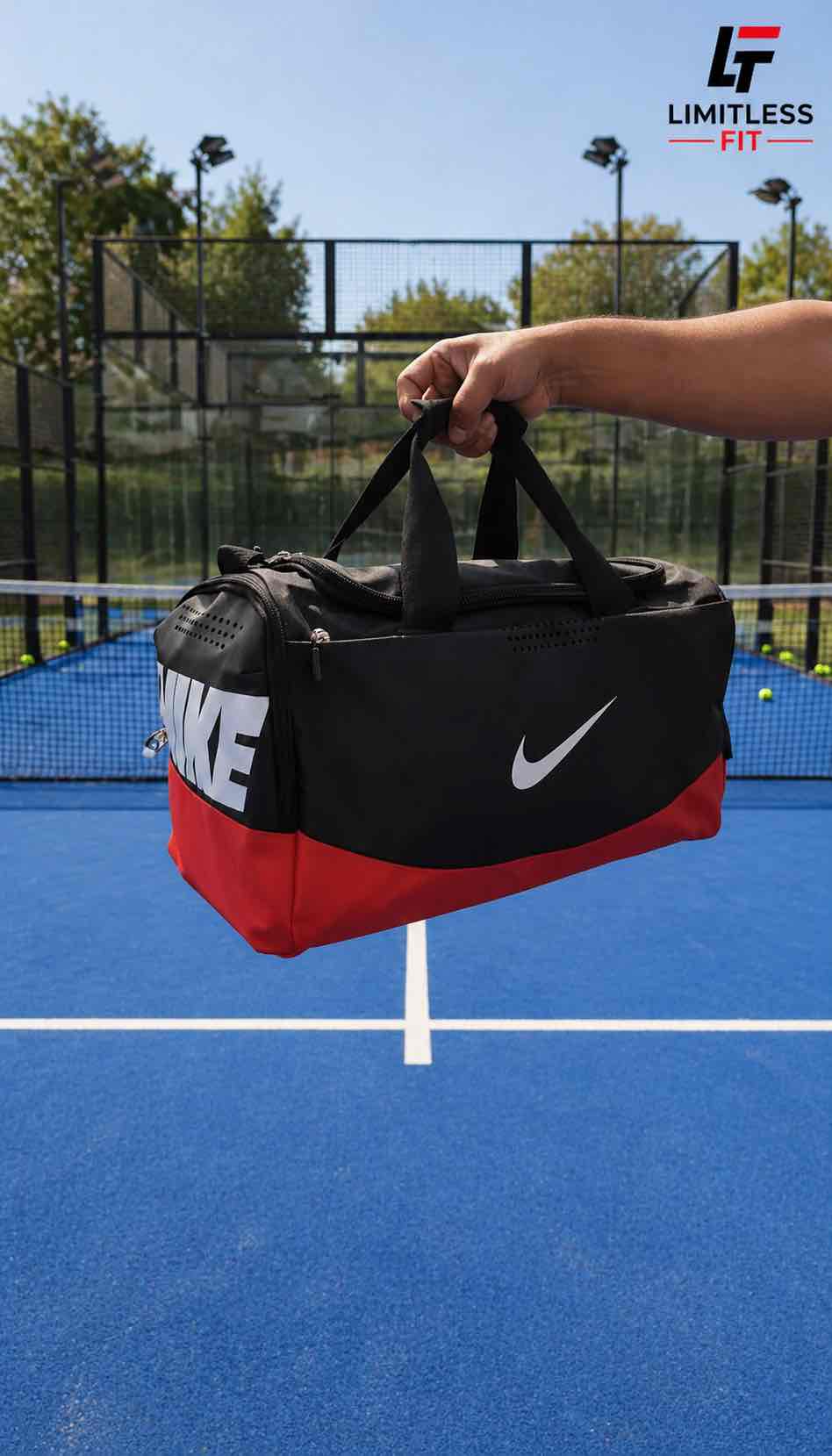 Nikee Style Sports Duffel Gym Bag  (F1)