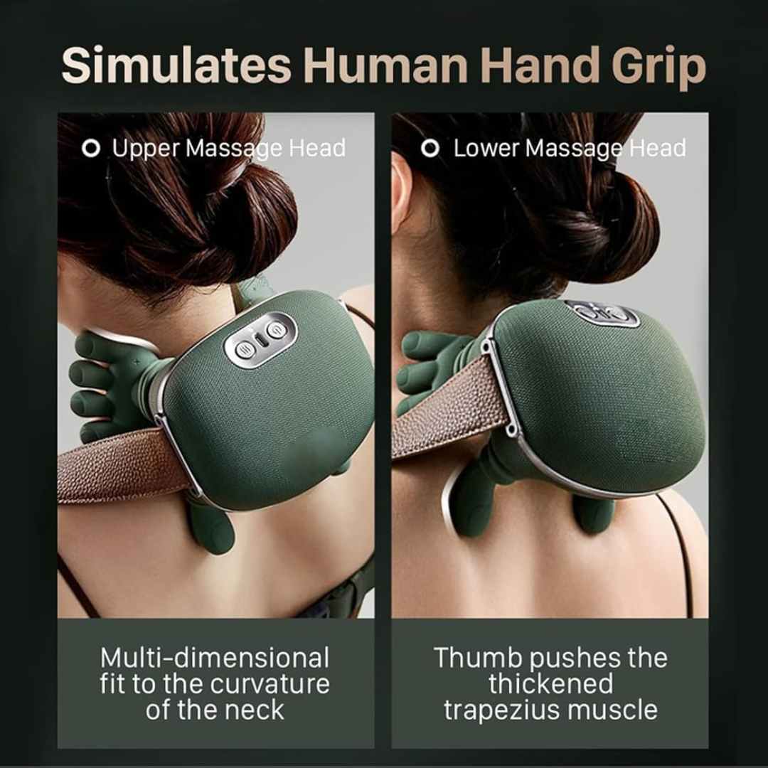 Smart Massager With Hands- 4D Deep Tissue Massager Master For Shoulder,Neck ,Leg Massager