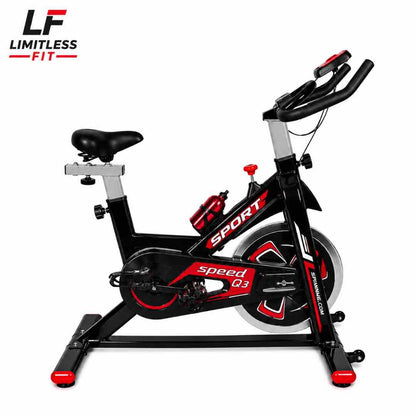 Sports Spin Magnetic Bike 150 KGS Model P1 (Yellow & Red)