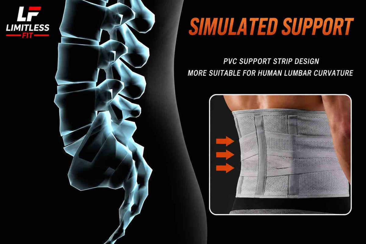 Premium Breathable Waist & Back Support Belt- High Quality