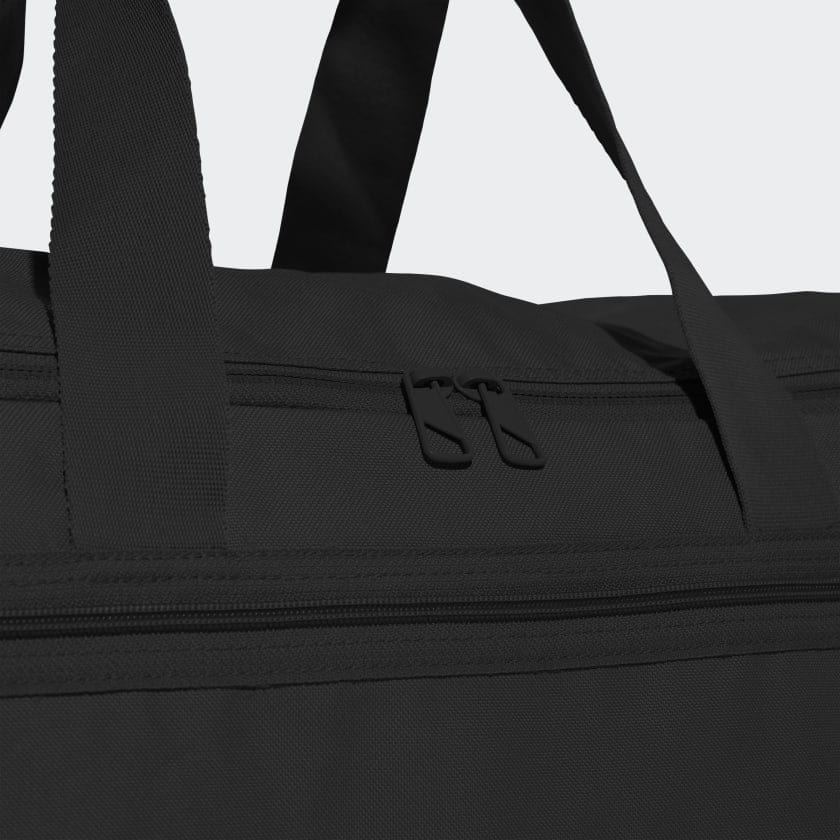 Adi Essential Duffle Bag with Shoe Compartment - Black