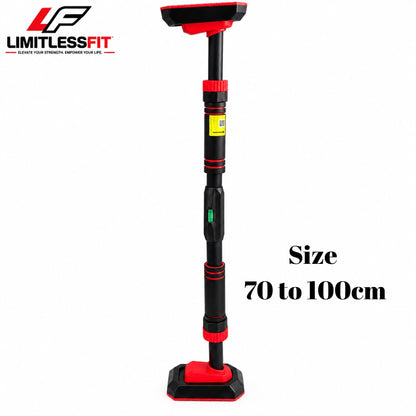 Adjustable Doorway Pull-Up Bar – Heavy-Duty 500KG Capacity | No-Screw Installation | Exclusive Premium Imported Model– Only at Limitless Fit
