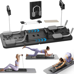Import Quality Multifunctional Pilates Board Abdominal Exercise Push up Board 8IN1 - Automatic Rebound Full-Body Workout Machine for Men & Women