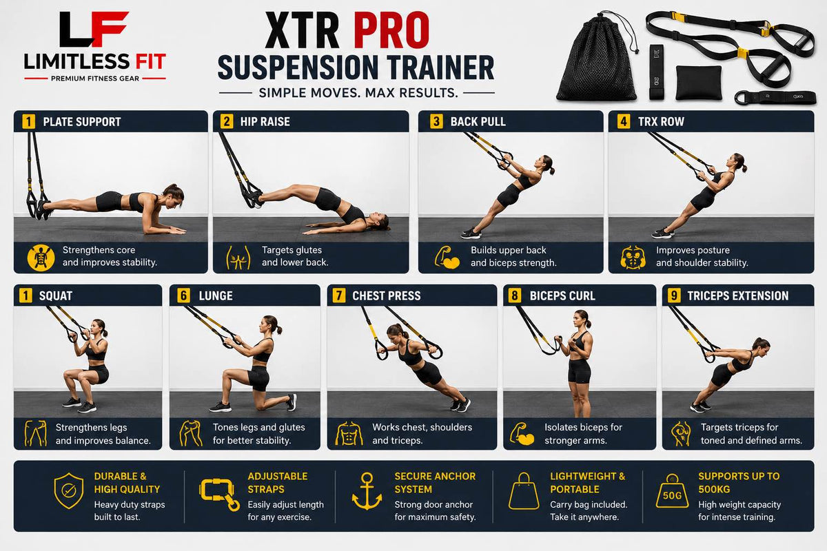 Original XTR Pro Suspension Trainer Kit (Imported Quality)