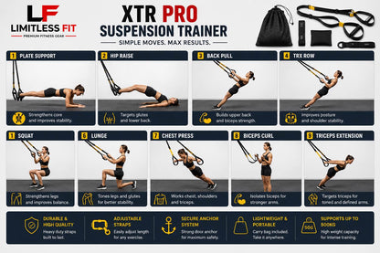 Original XTR Pro Suspension Trainer Kit (Imported Quality)