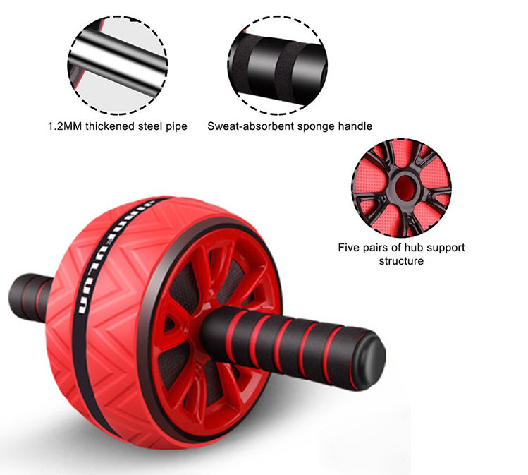 Abdominal Muscle Fitness Wheel - Ab Roller Exercise Wheel No Noise