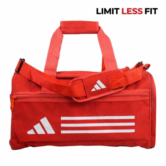 Adi Essential Duffle Bag with Shoe Compartment - Red