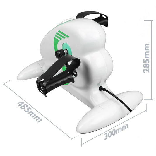 Portable Electrical Pedal Exerciser Bike For Seniors - White