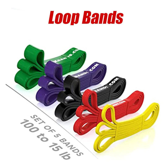 Pull Up Resistance bands 9MM to 100MM ( SINGLE PIECE)