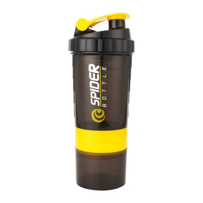 Premium Spider Bottle Gym Shaker – 500ml Protein & Multipurpose Shaker Water Bottle