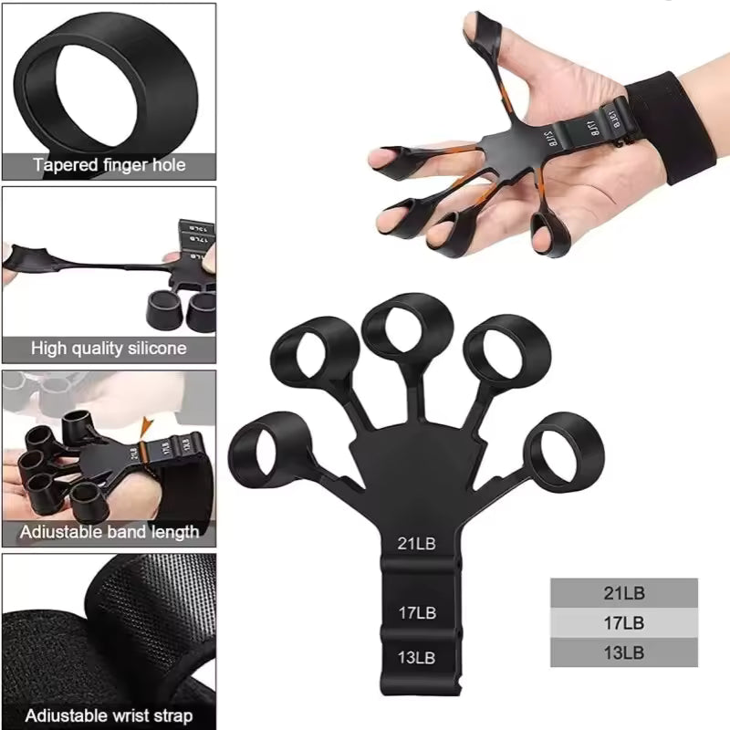 Limitless Finger Trainer Exerciser Gripper Hand Grip