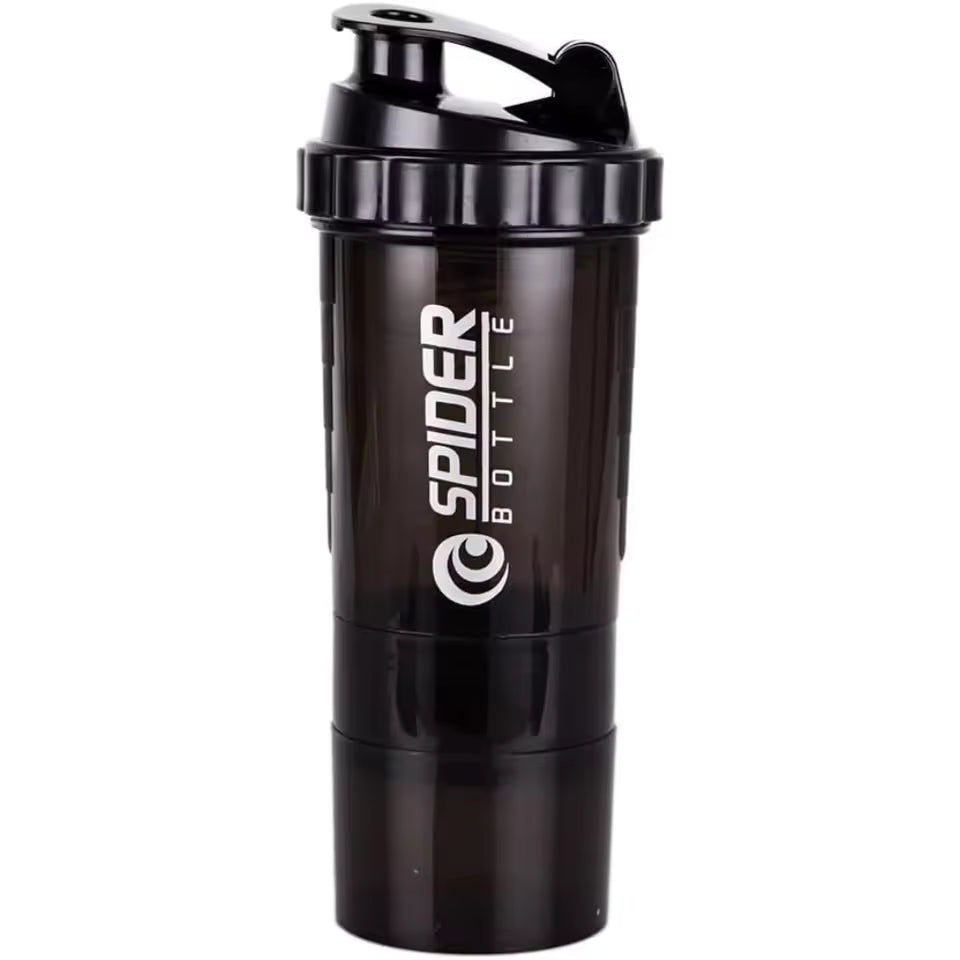Premium Spider Bottle Gym Shaker – 500ml Protein & Multipurpose Shaker Water Bottle