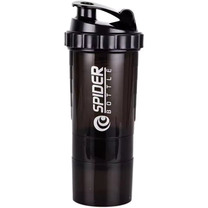 Premium Spider Bottle Gym Shaker – 500ml Protein & Multipurpose Shaker Water Bottle