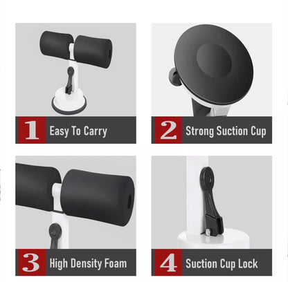 Sit up assistant Portable T Shape Fitness Adjustable Sit Up Tool Sports Gym Yoga Work