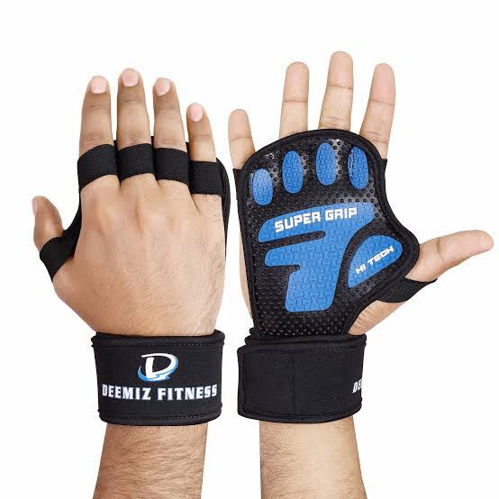 Gym Gloves Super Grip Weight Lifting and Exercise Gloves ( 2Pcs of Set )