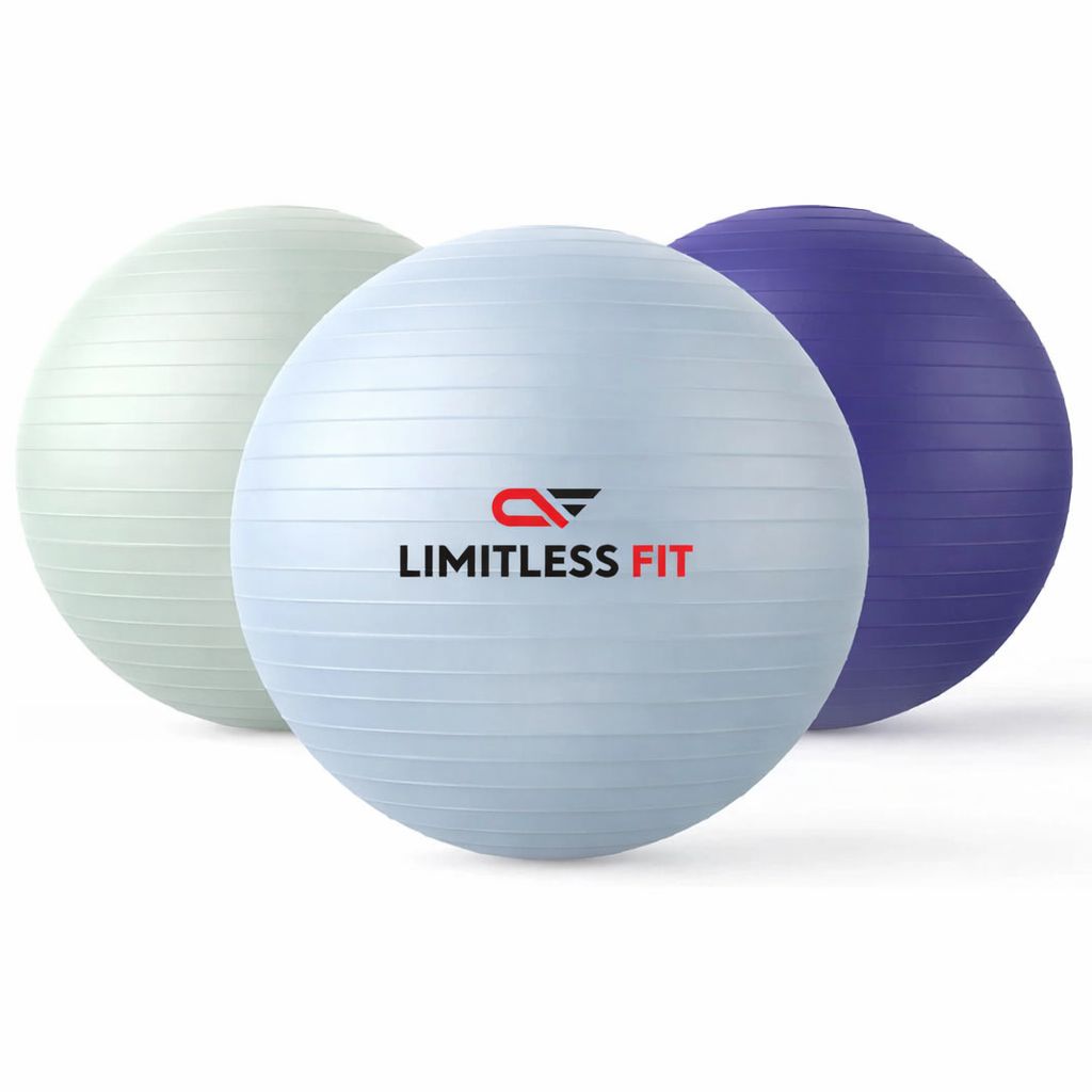 Premium 75cm Gym Ball with Free Pump – Ultimate Core & Balance