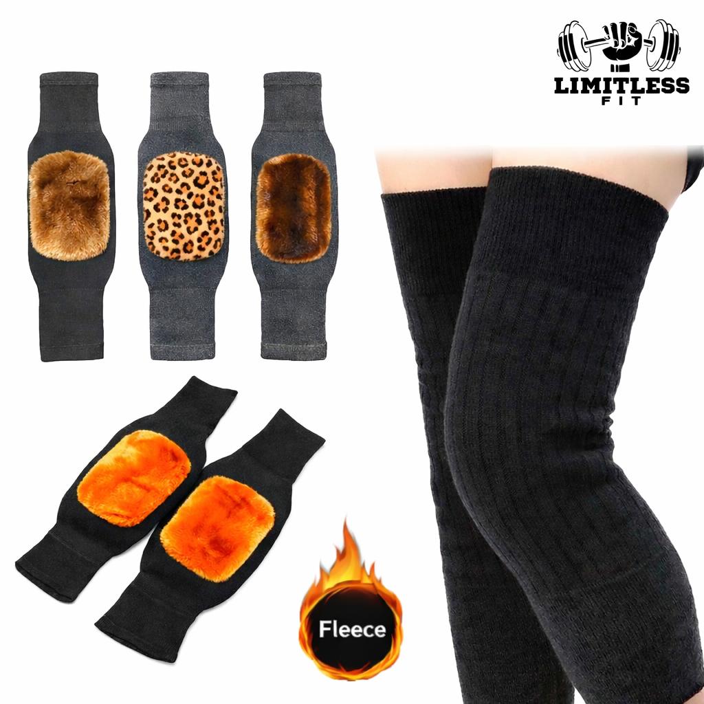 Unisex Thermal Knee Warmer for Winter Pain Relief & Joint Support (1 Pair)