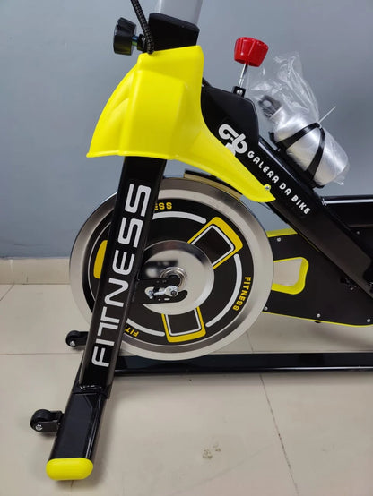 Sports Spin Magnetic Bike 150 KGS Model P1 (Yellow & Red)