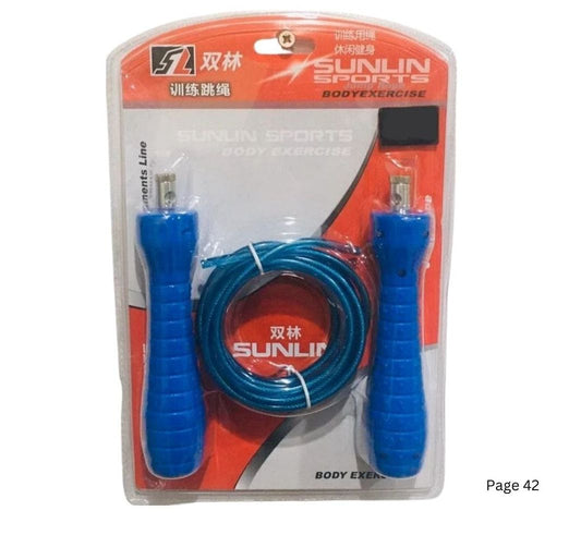 Sunlin Sports Jump Rope Adjustable - Multicolor