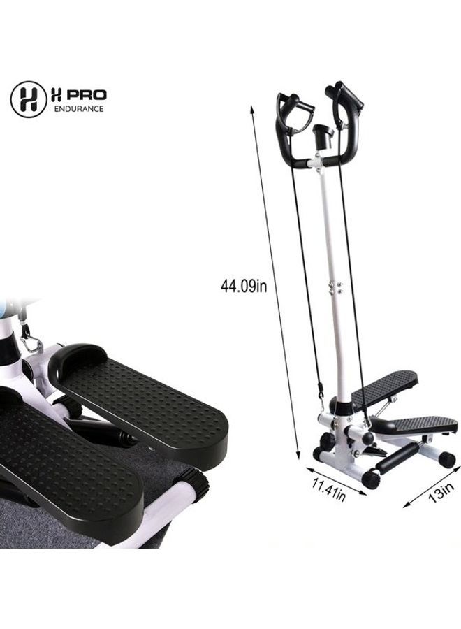 Twister Stepper with Handle and Bands, Fitness Stepper Machine for Full Body Workout
