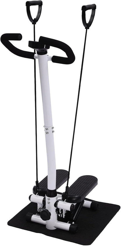Twister Stepper with Handle and Bands, Fitness Stepper Machine for Full Body Workout